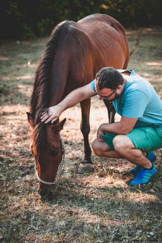 horse riding montenegro girl horse